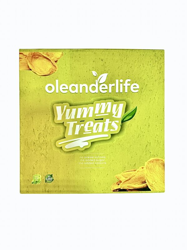 Oleanderlife Yummy Treats gift box of freeze-dried snacks
